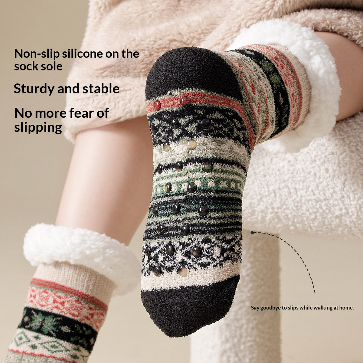 Sleep Floor Socks Warm For Pregnant Women And The Elderly