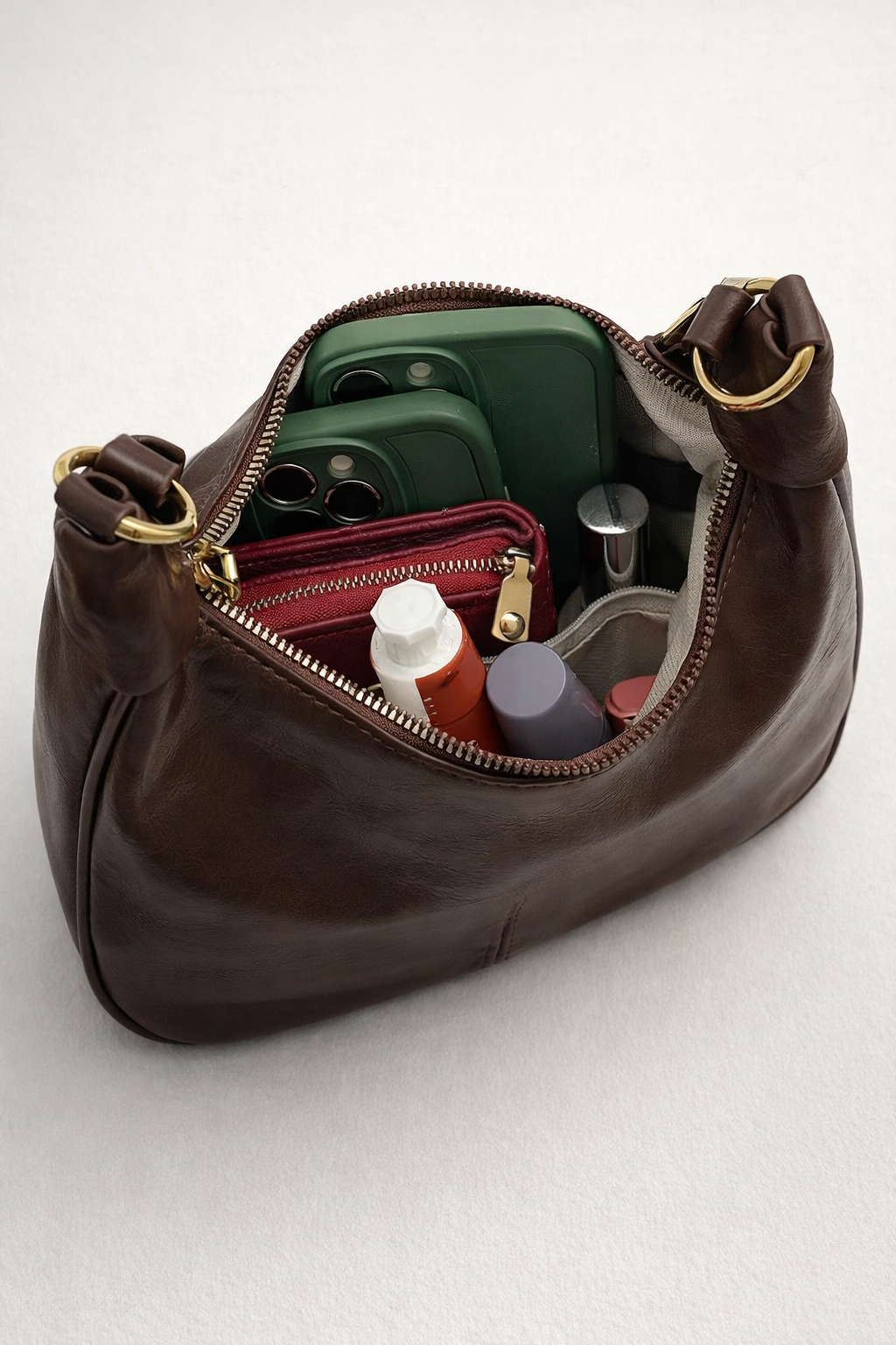 Small Brown Hobo Bag