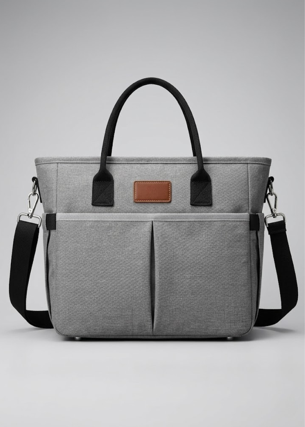 Insulated Lunch Tote in Grey