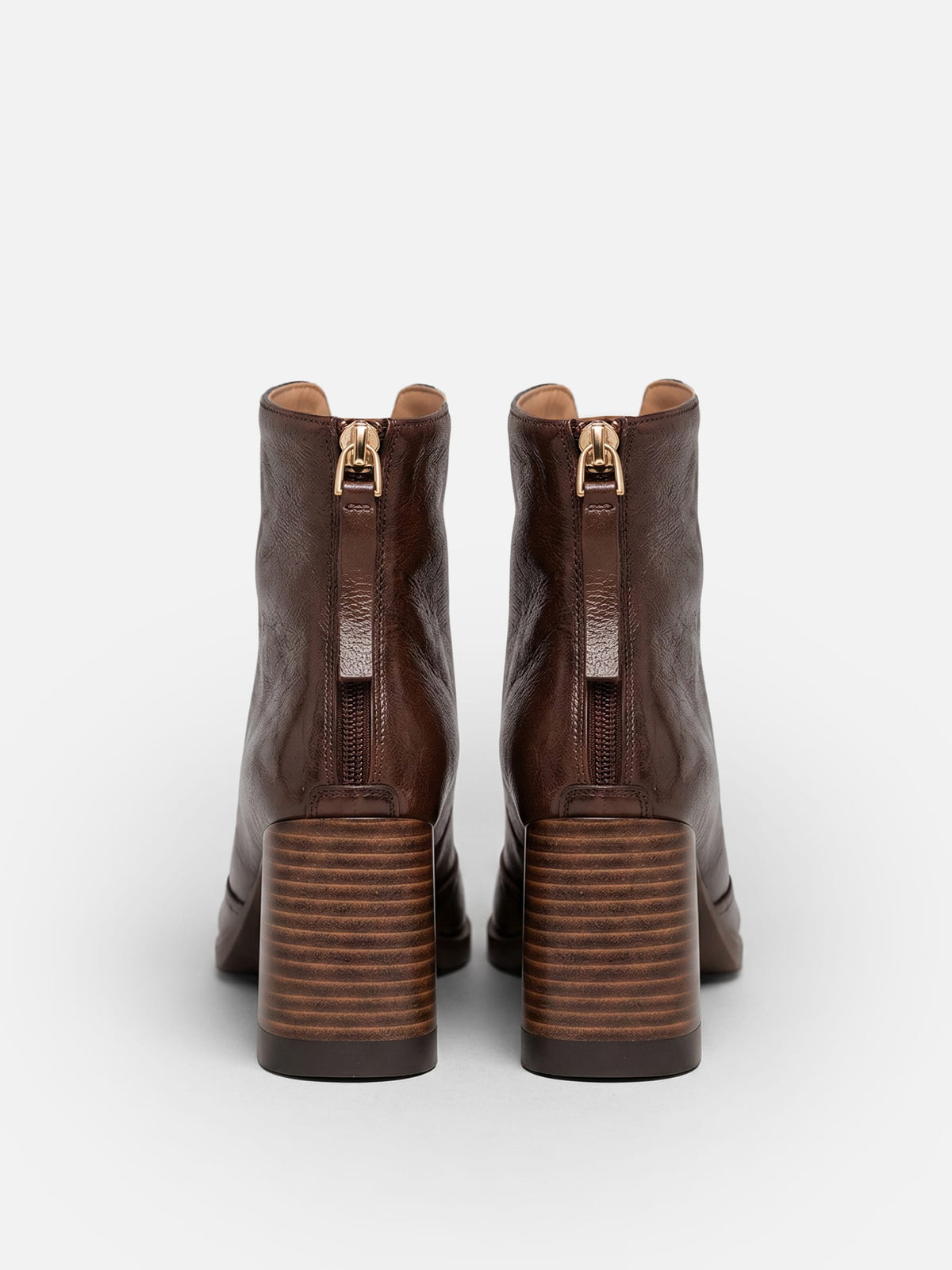 Square Toe Block Heel Ankle Boots
