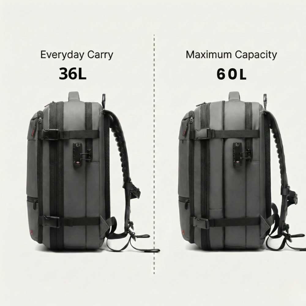 Compression Travel Backpack 60L
