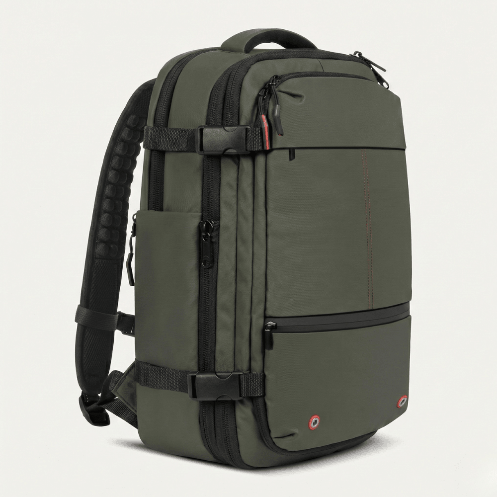 Compression Travel Backpack 60L in Grey