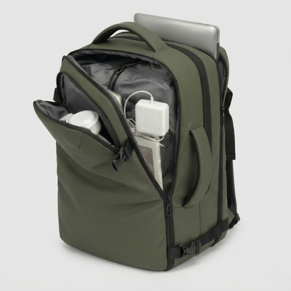 Compression Cabin Backpack 45L in Grey