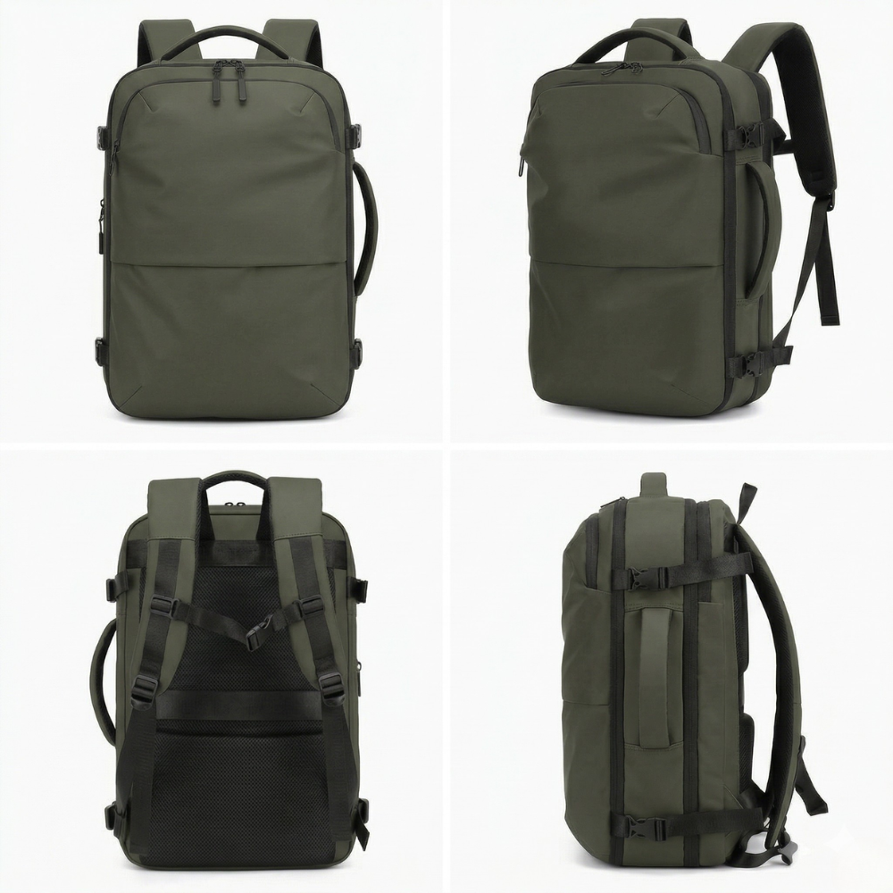Compression Cabin Backpack 45L in Grey