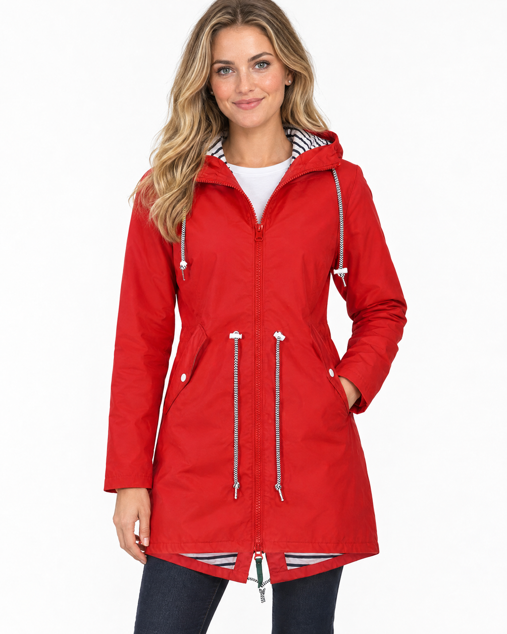 Lightweight Hooded Rain Jacket