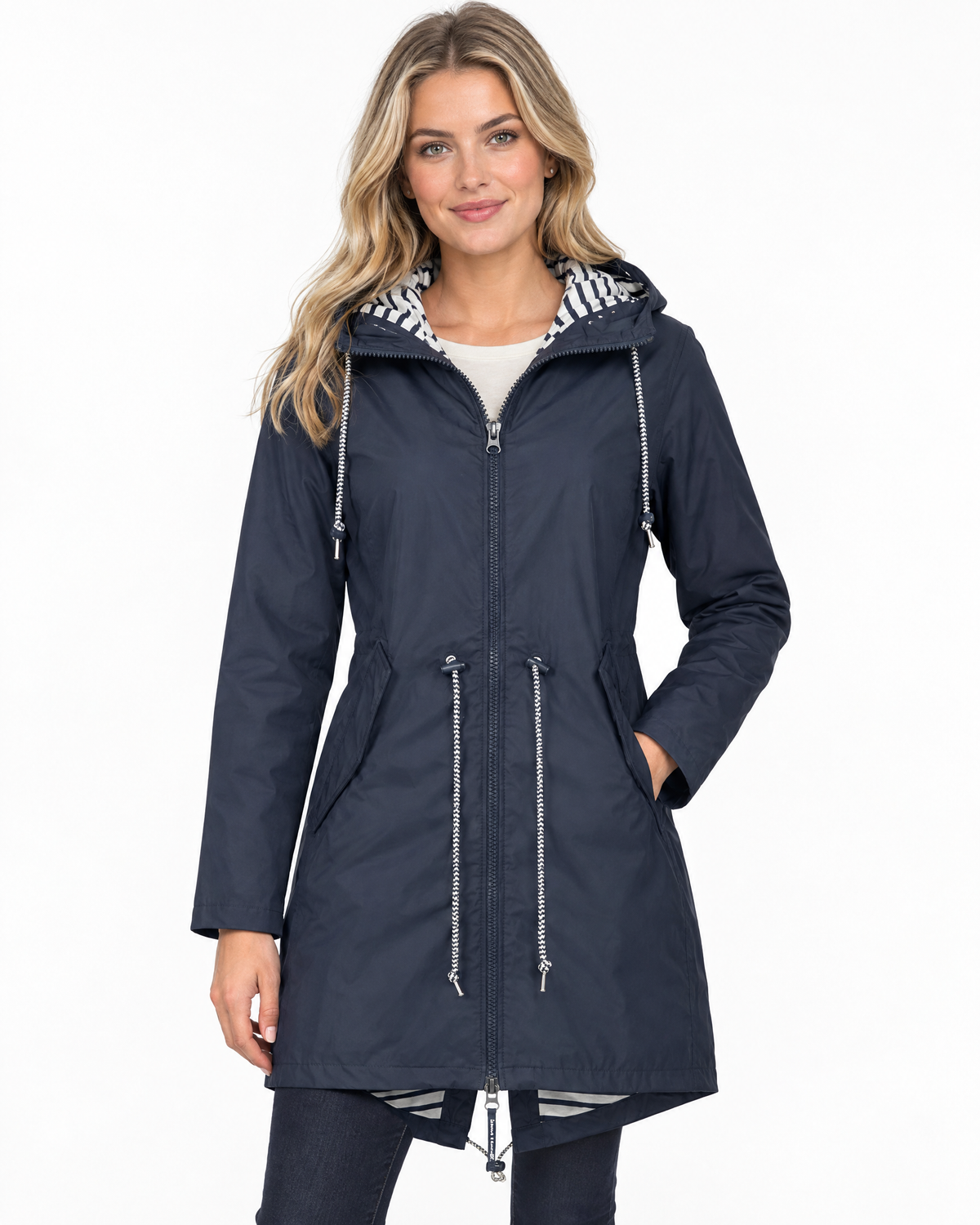Lightweight Hooded Rain Jacket