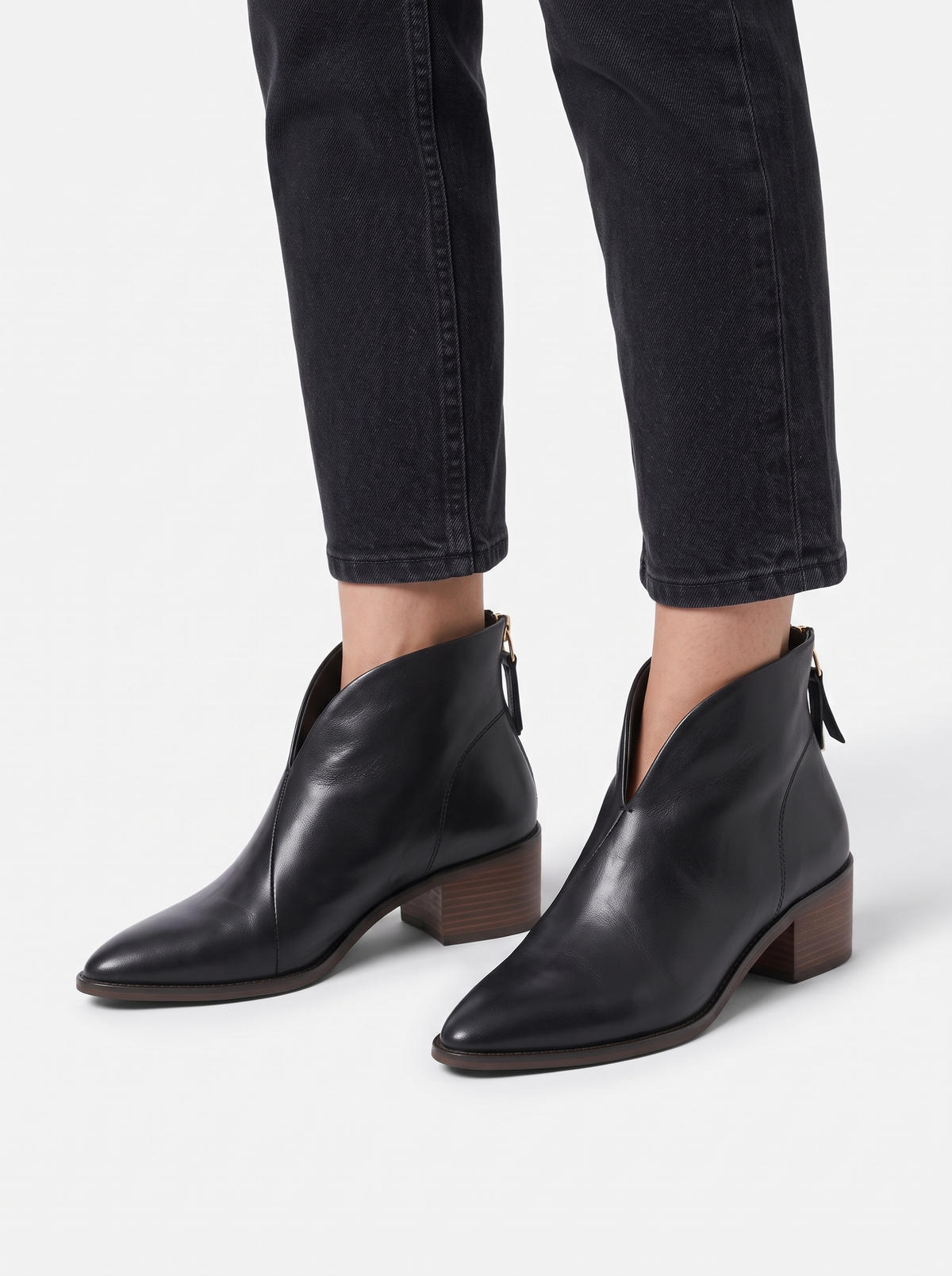 Pointed Toe Ankle Boots