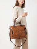 Square Retro Crossbody Bag
