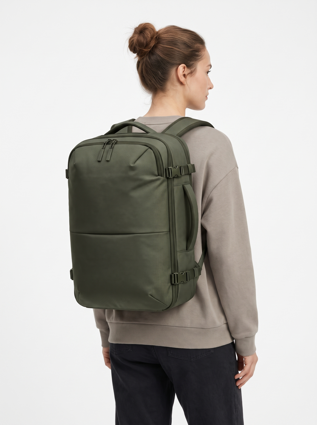 Compression Cabin Backpack 45L in Grey