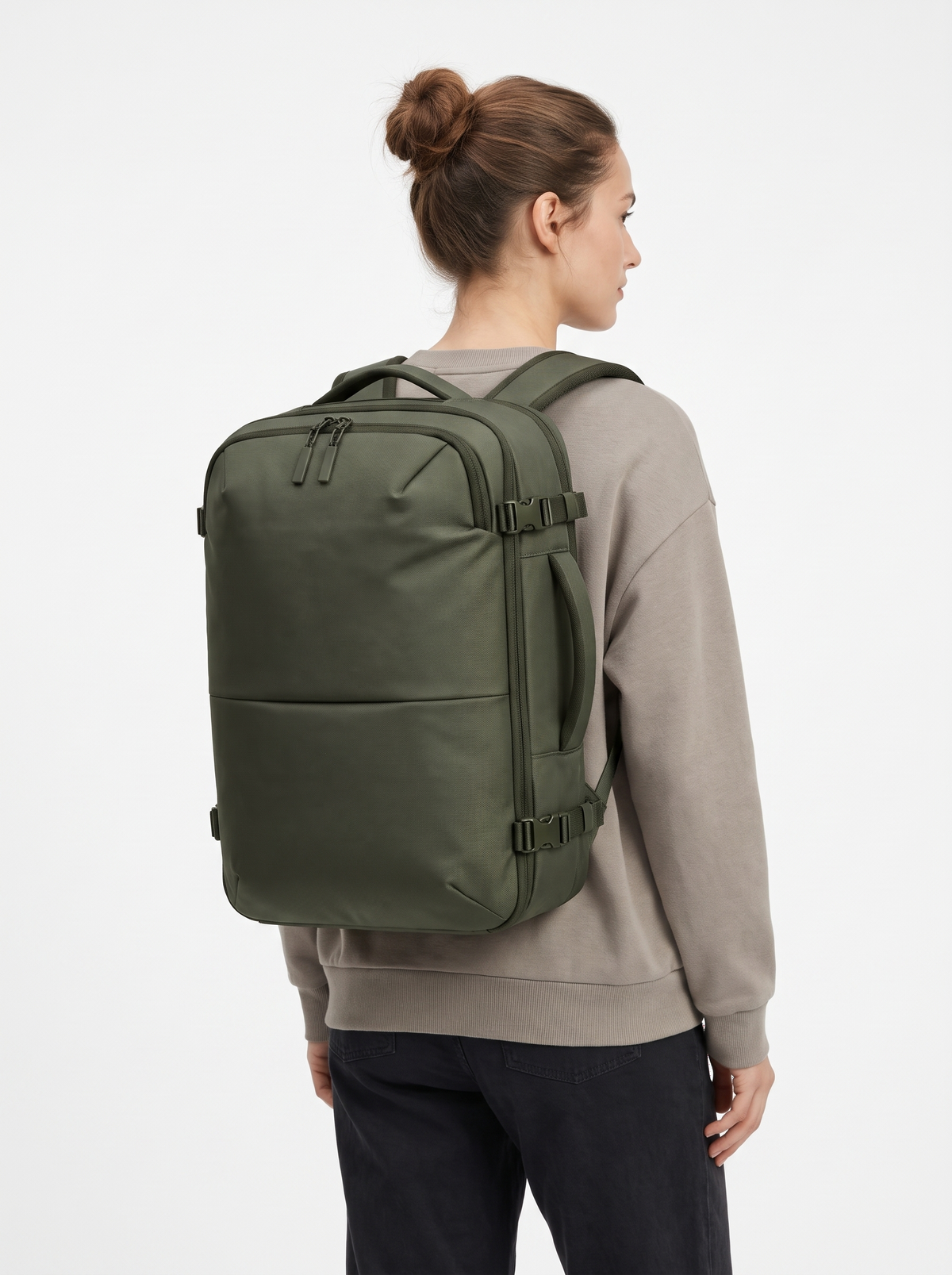 Compression Cabin Backpack 45L in Grey