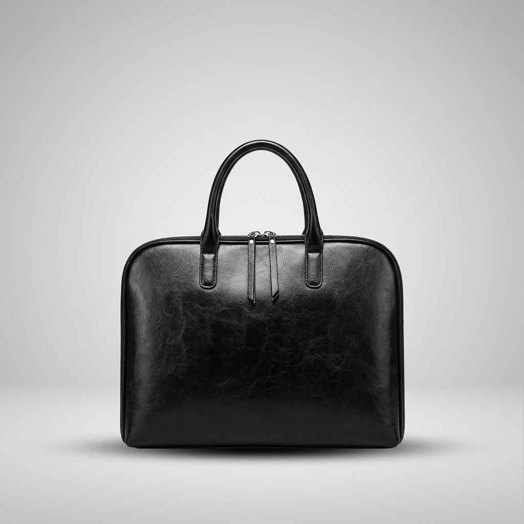 Leather Laptop Briefcase