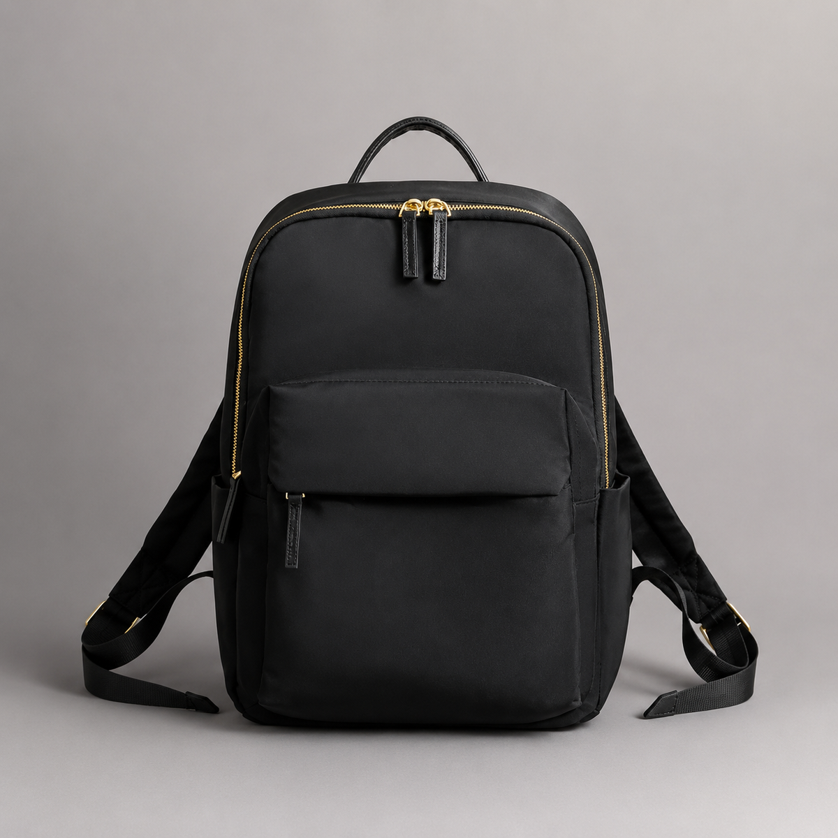 Laptop Backpack with Tan Trim
