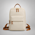 Laptop Backpack with Tan Trim
