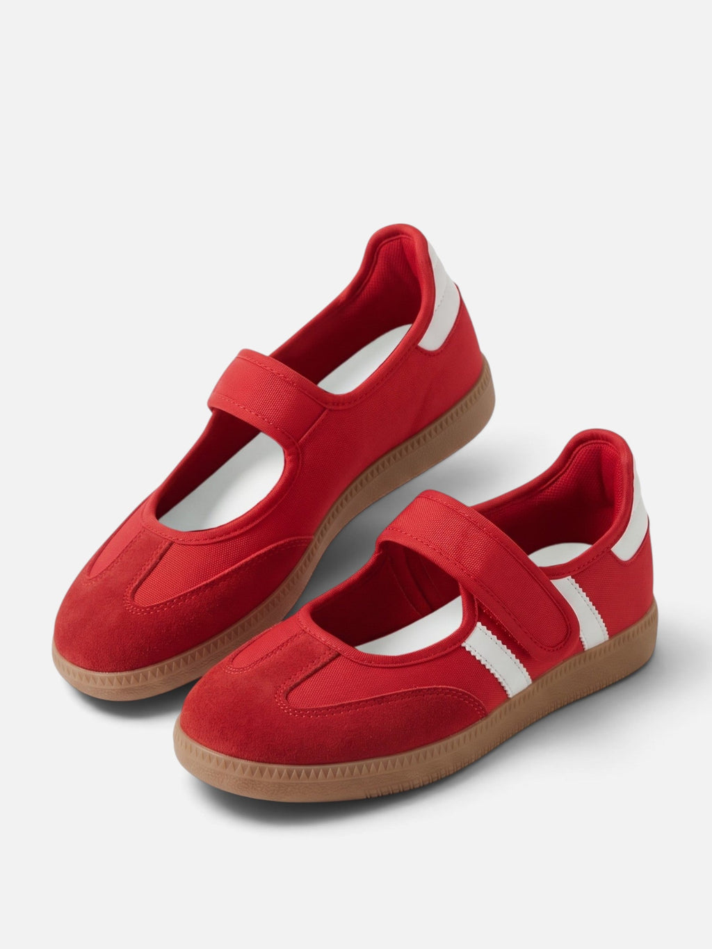 Mary Jane Trainers with Contrast Stripes