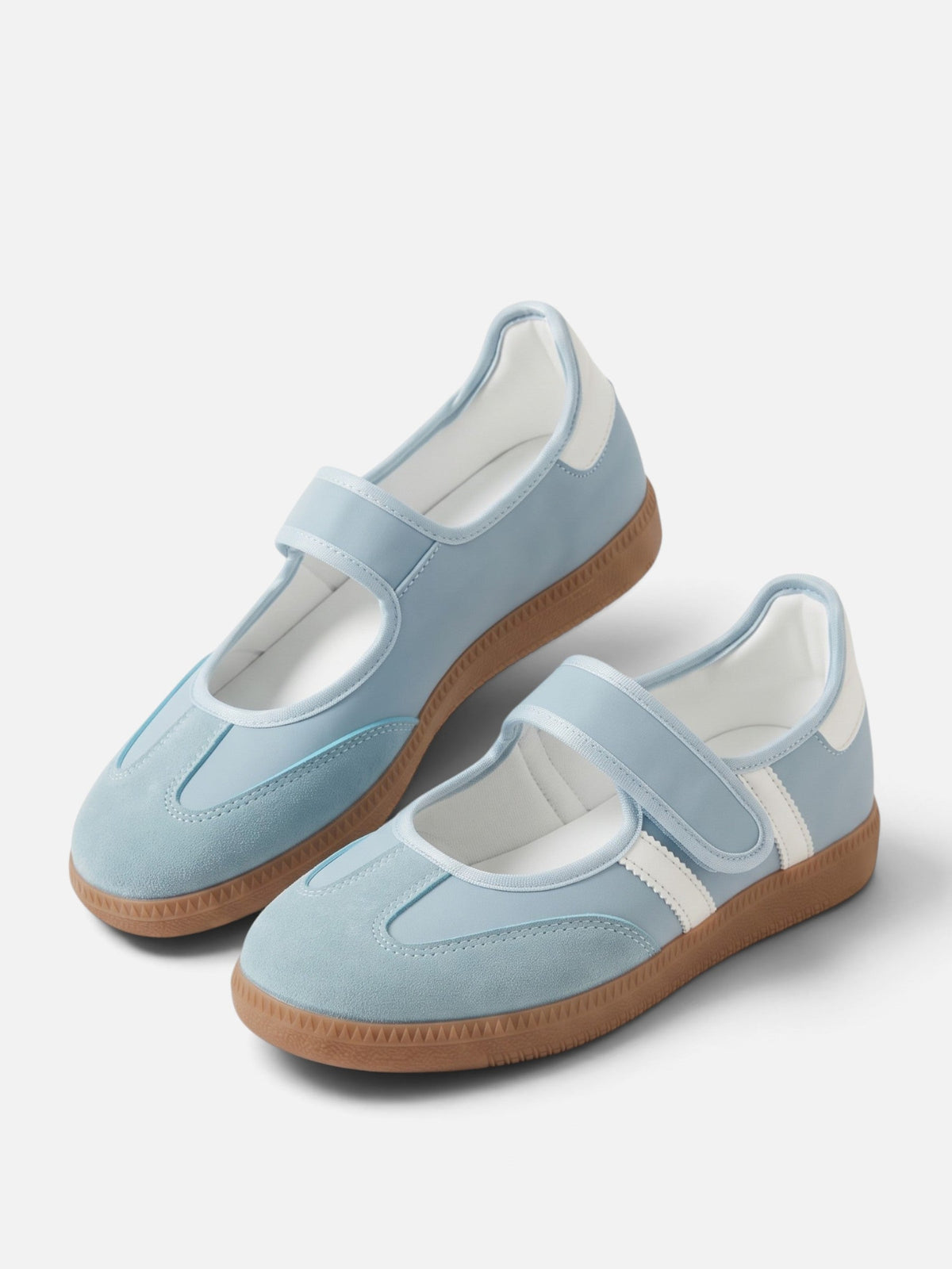 Mary Jane Trainers with Contrast Stripes