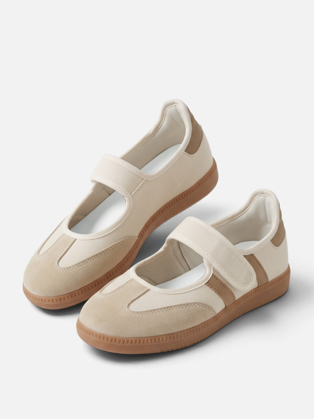 Mary Jane Trainers with Contrast Stripes