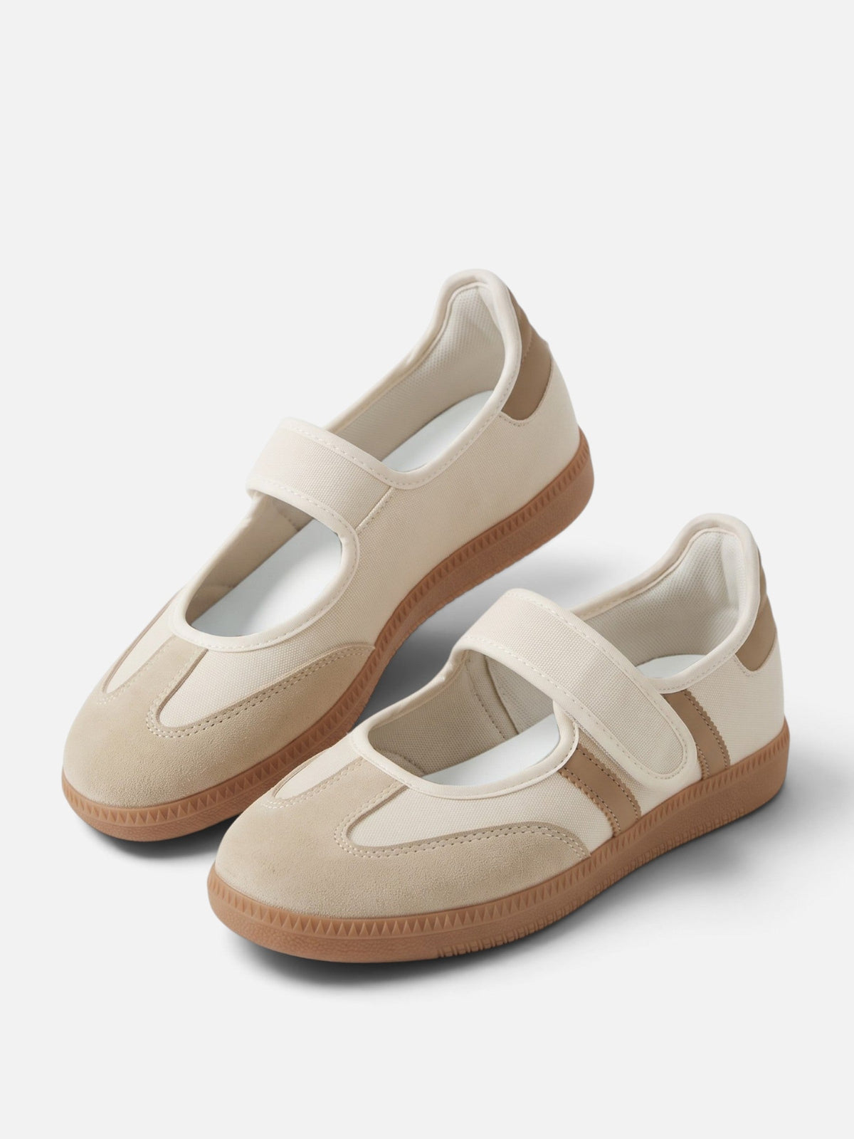 Mary Jane Trainers with Contrast Stripes